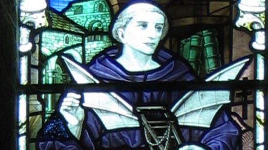 did a medieval flying monk spot halley