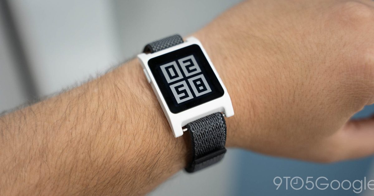 i strapped a pebble watch to my