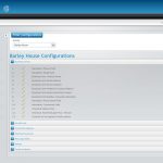 Configurations and Settings page.
