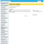 Updating carrier database.