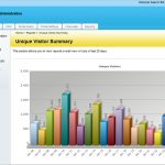 Unique visitors report