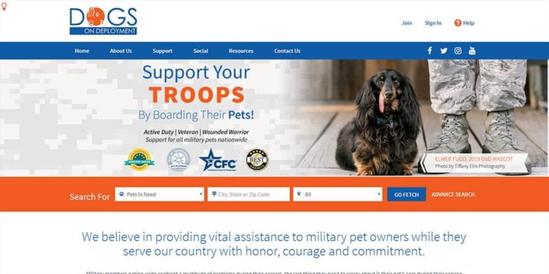 Dogs On Deployment