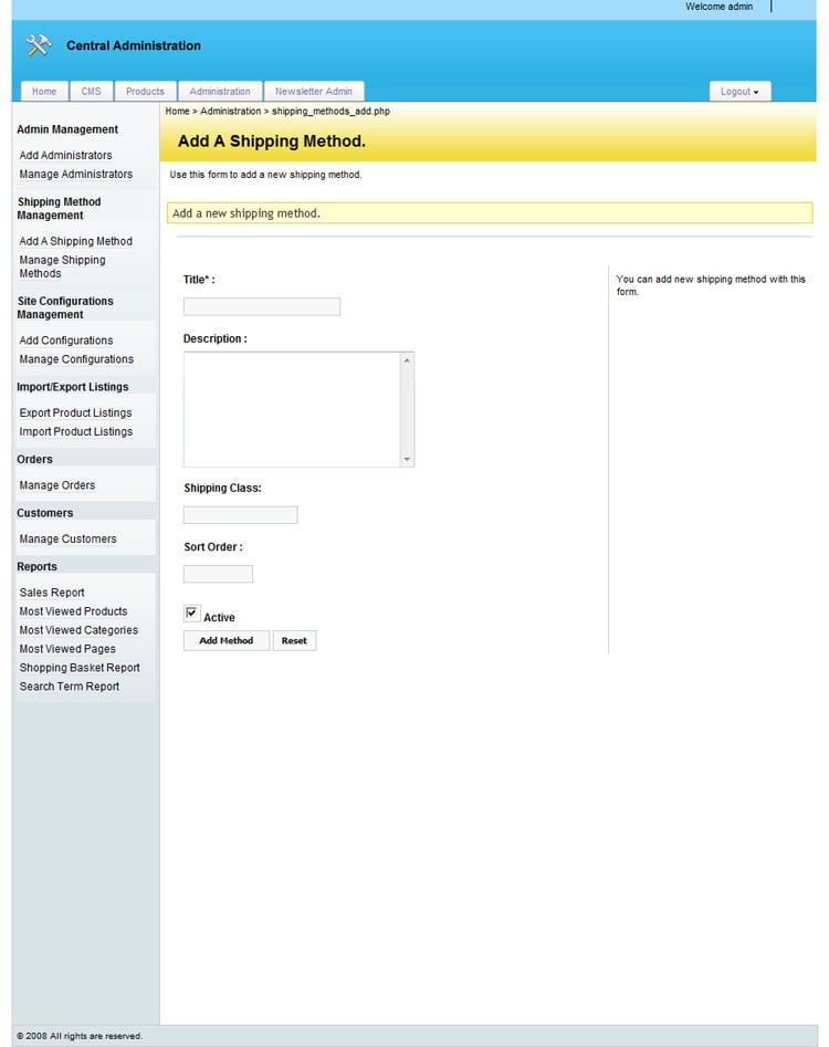 E-Commerce Shopping System 6