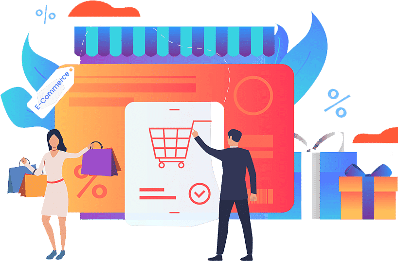 We are Offering <span>E-Commerce</span> Website Development Packages. <small>We Act as Your IT Wing</small>, Hashe Computer Solutions (Pvt) Ltd.