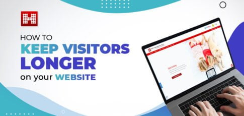 keep your visitors on your Website