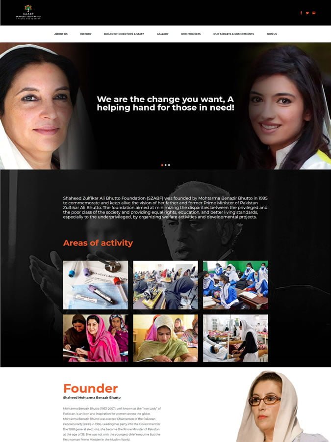 Shaheed Zulfikar Ali Bhutto Foundation