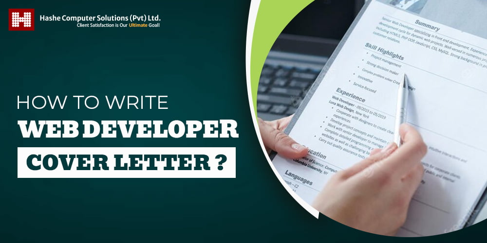 Graphic Designer Cover Letter (step-by-step) Guide, Hashe Computer Solutions (Pvt) Ltd.