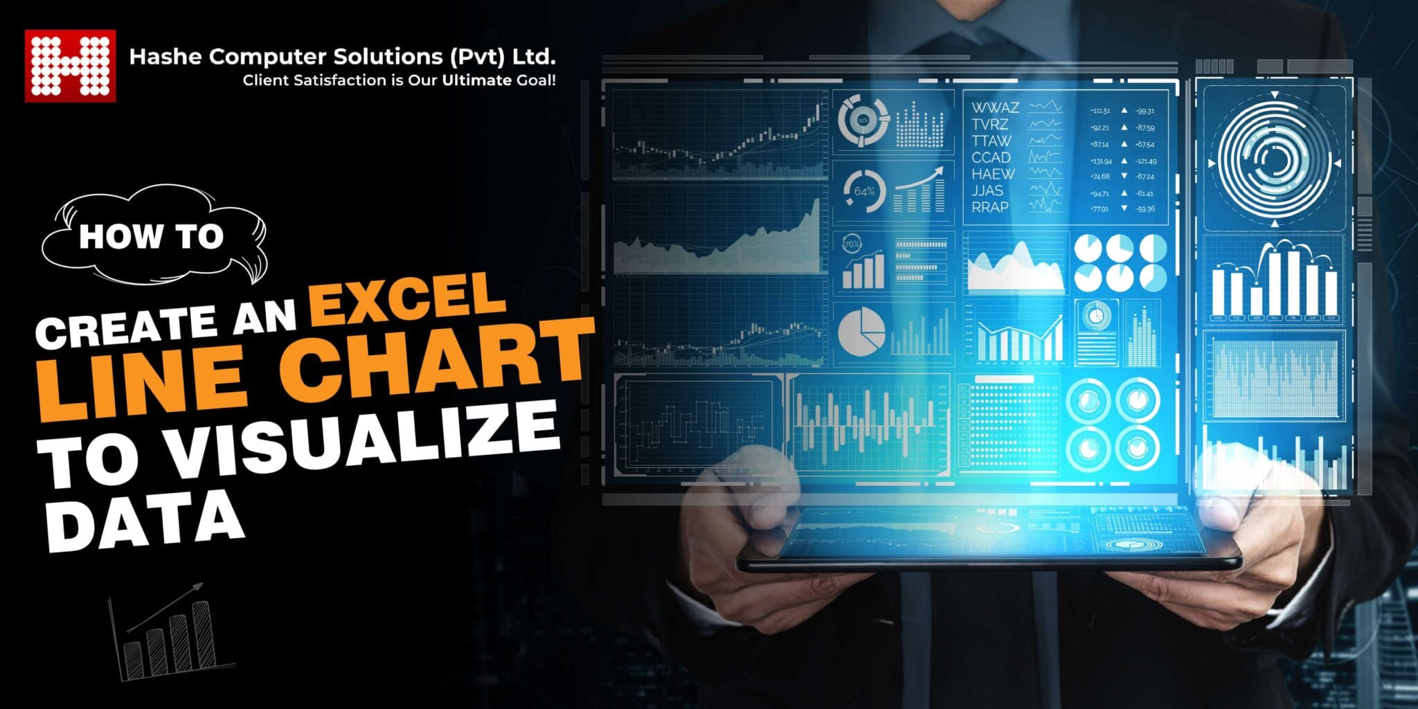 How To Create An Excel Line Chart To Visualize Data