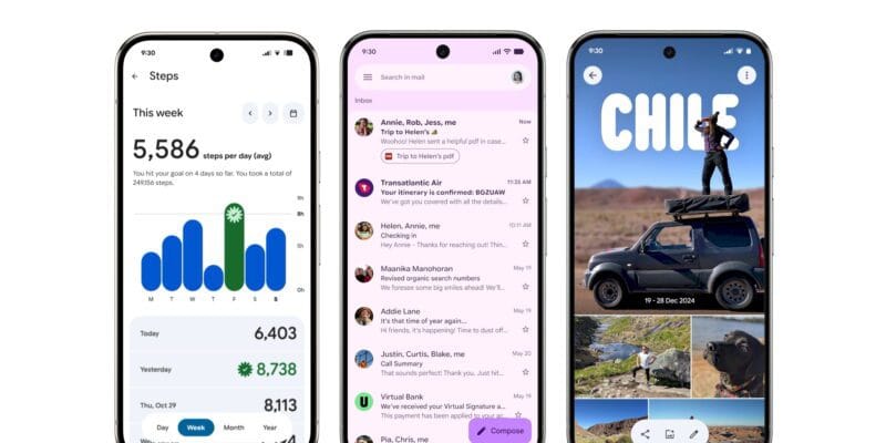 what google material 3 expressive redesigns are
