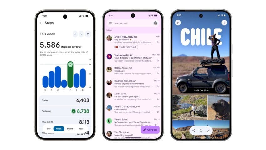 what google material 3 expressive redesigns are