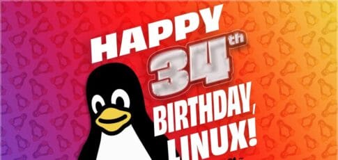 linux is 34 years old today