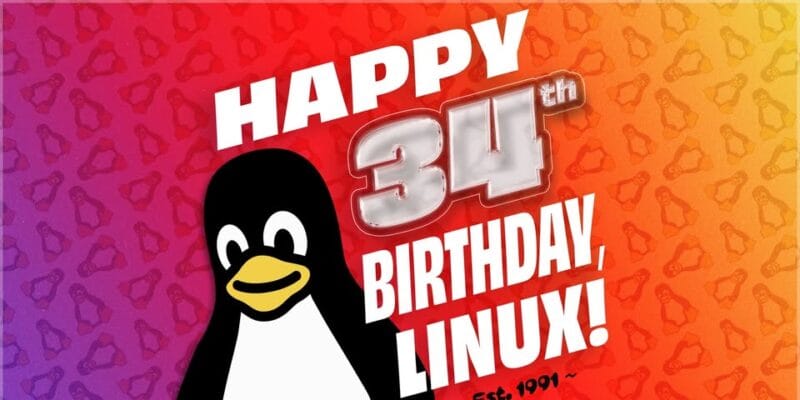 Linux is 34 years old today — Linus Torvalds meekly announced this free new OS in the comp.os.minix newsgroup on this day in 1991 5 linux is 34 years old today
