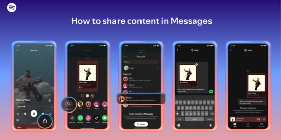 Easily switch from Spotify to Apple Music in the US; Spotify DMs