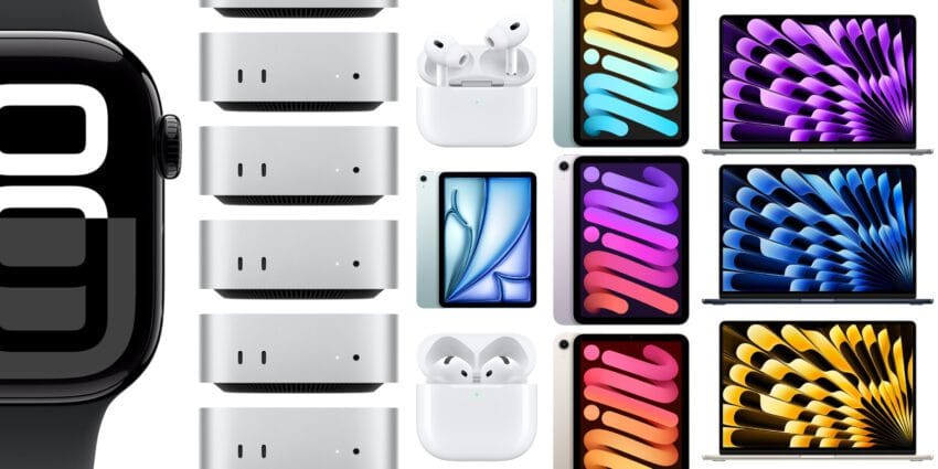 another giant collection of apple gear on