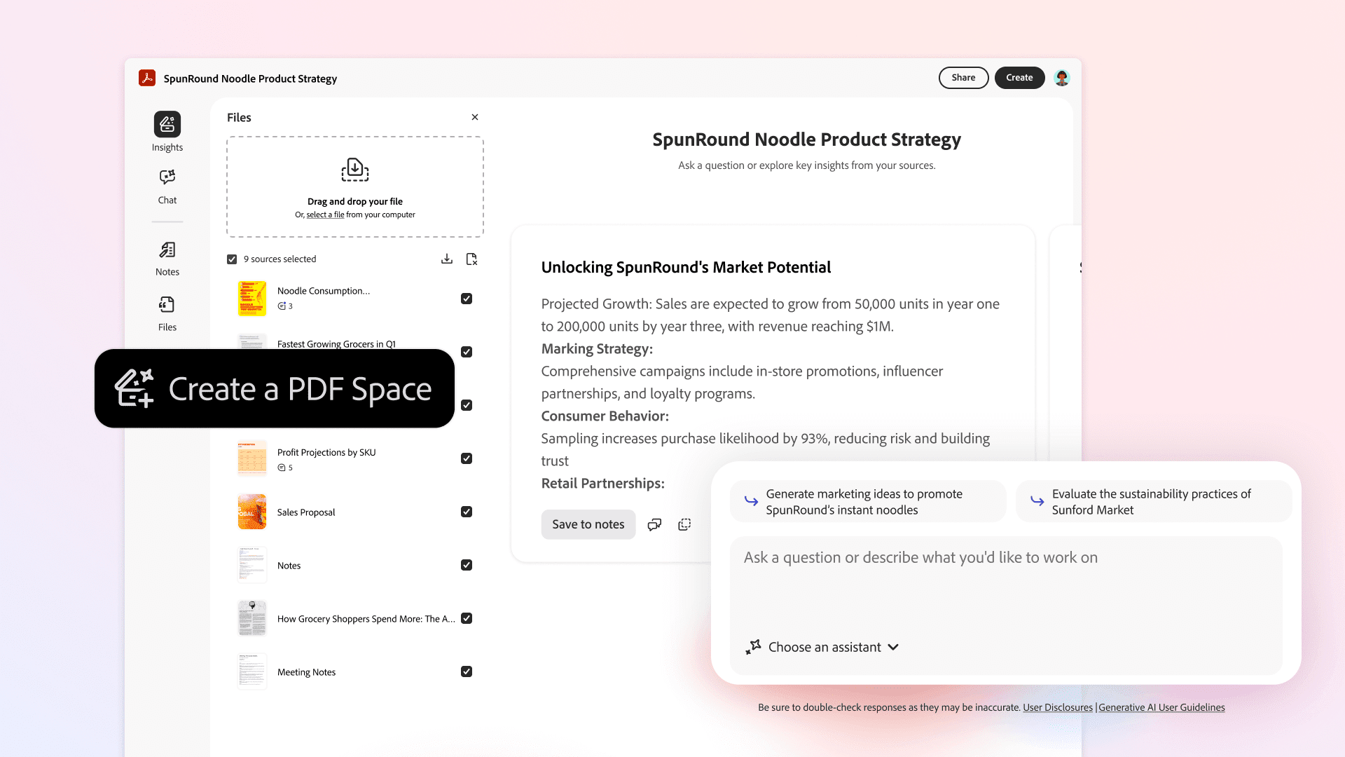 Adobe’s AI Acrobat file hub is designed for more than PDFs