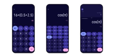 google calculator 9 0 brings material 3