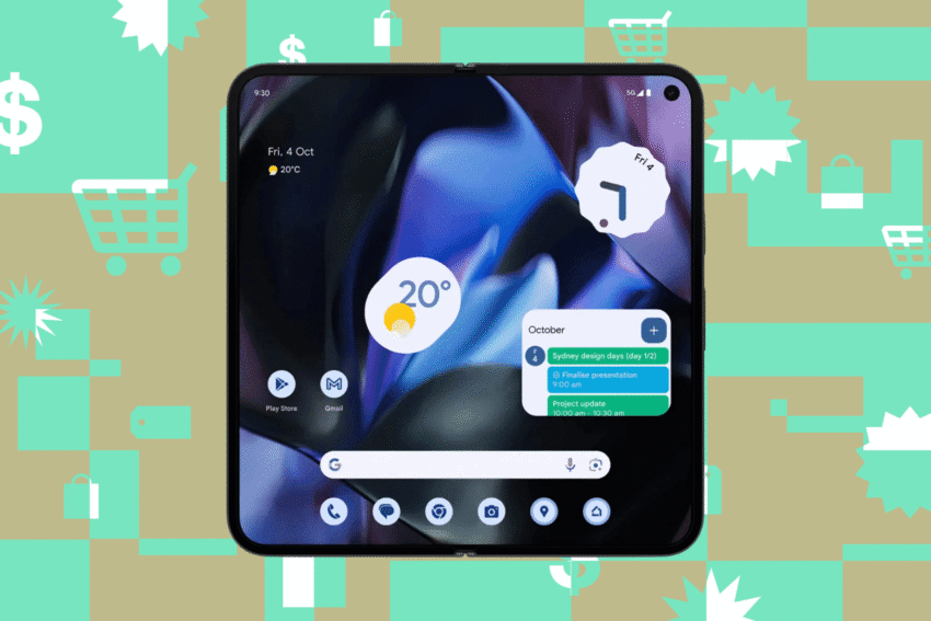 the pixel 9 pro fold is 600