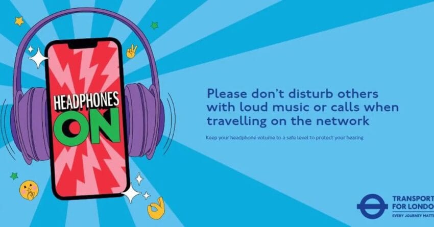 londoners told to wear headphones on public