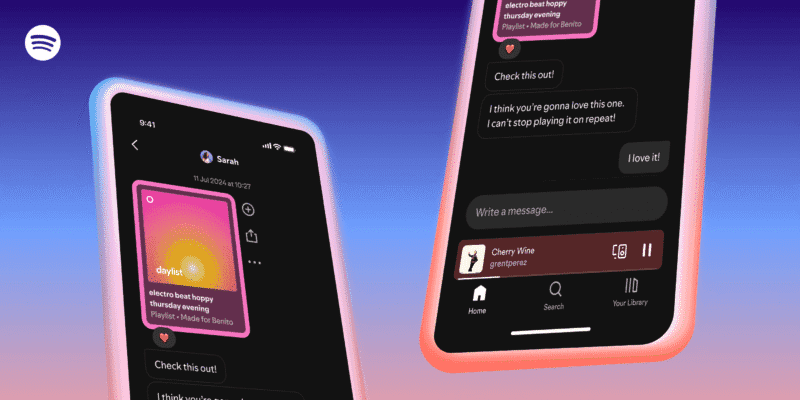 Spotify is adding DMs 10 Spotify is adding DMs