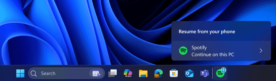 Microsoft tests letting you resume Android apps on Windows 11