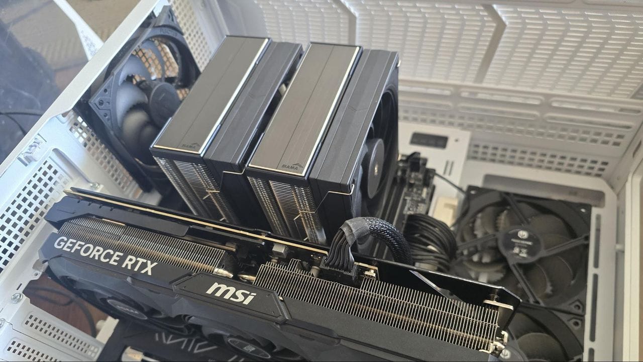 Sama A60E Air Cooler Review: quiet and capable