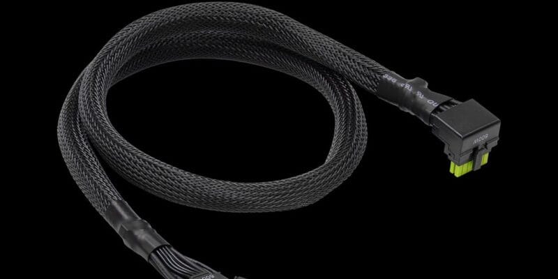 ASRock's $40 16-pin power cable has overheating protection designed to prevent meltdowns — company claims a 90-degree design ensures worry-free installation 6 ASRock's $40 16-pin power cable has overheating protection designed to prevent meltdowns — company claims a 90-degree design ensures worry-free installation