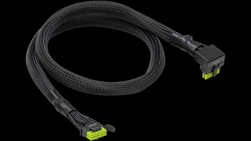 ASRock's $40 16-pin power cable has overheating protection designed to prevent meltdowns — company claims a 90-degree design ensures worry-free installation
