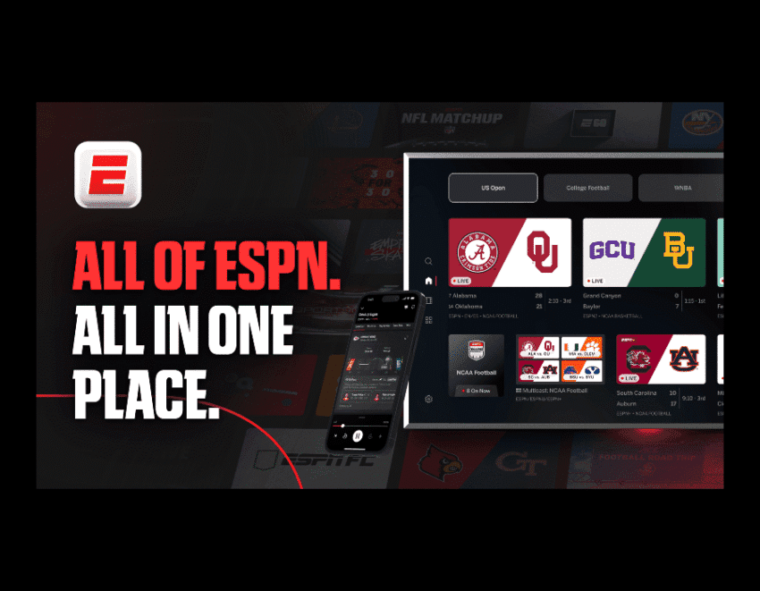 ESPN’s streaming launch brings a TikTok-like feed and AI commentary