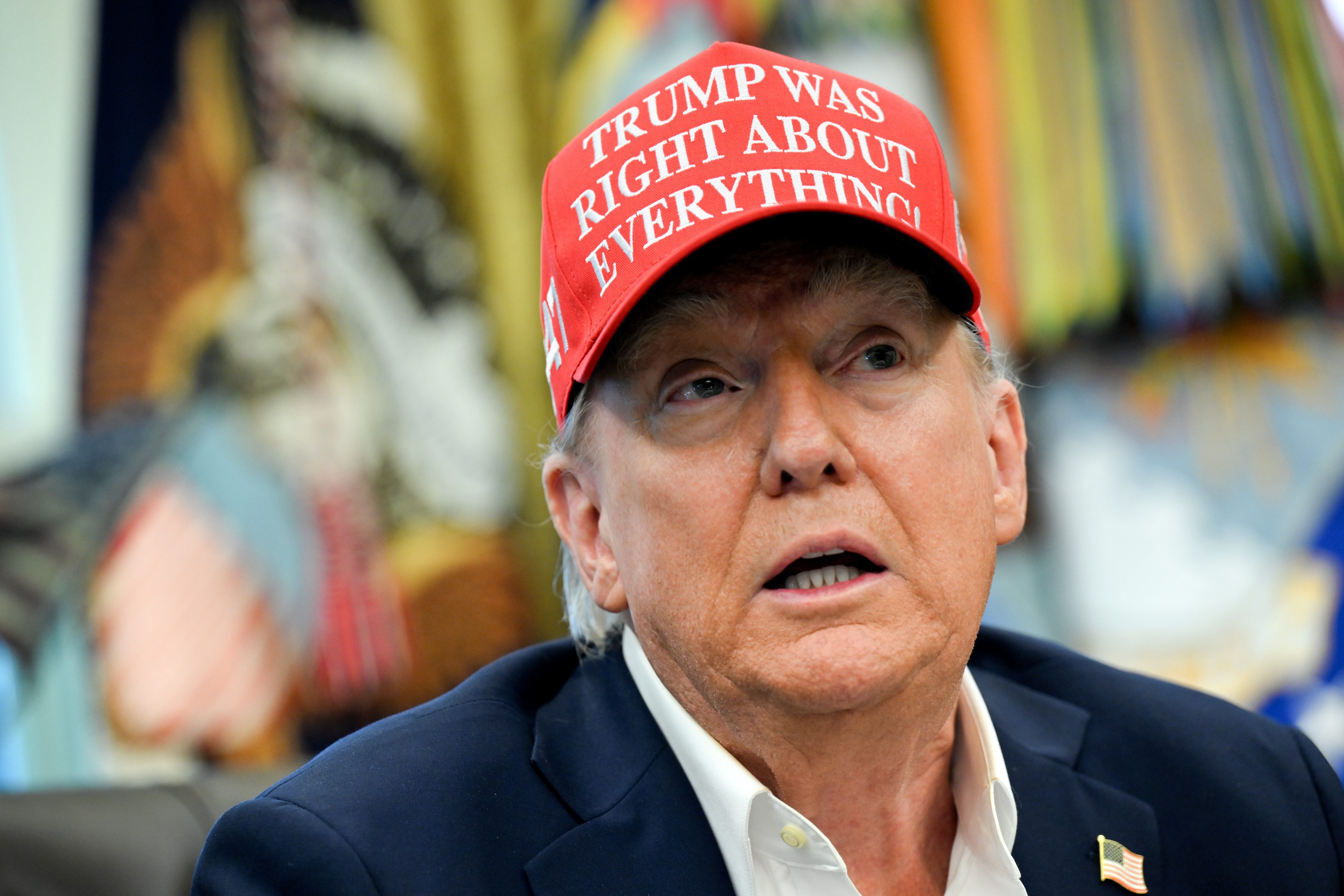 A photo of President Donald Trump