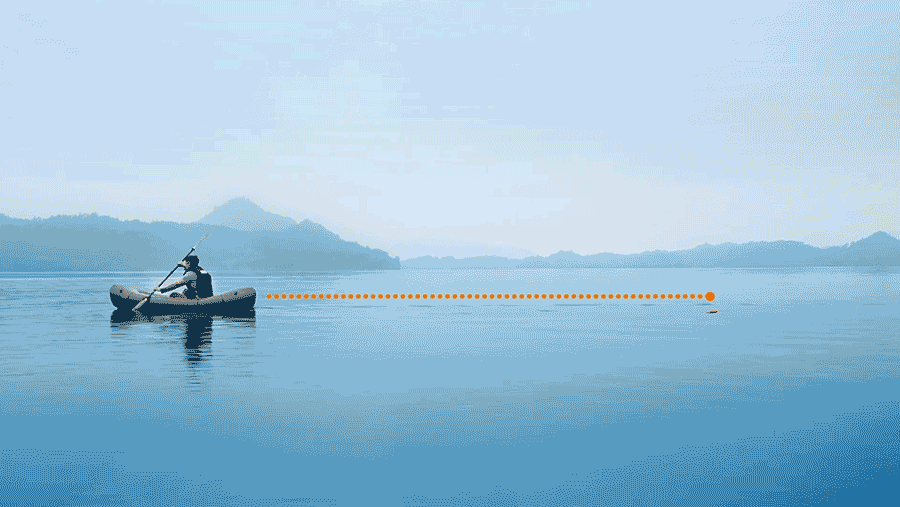 A short video clip demonstrating the Aqua drone’s Virtual Tether feature.