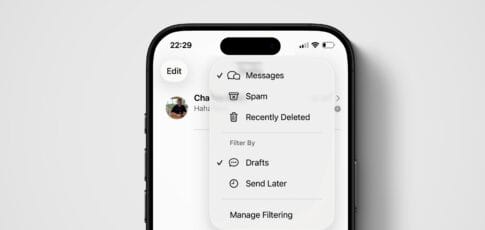 iMessage gets a new Drafts folder in iOS 26