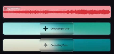 Moises app can now generate AI bandmates based on a single instrument recording
