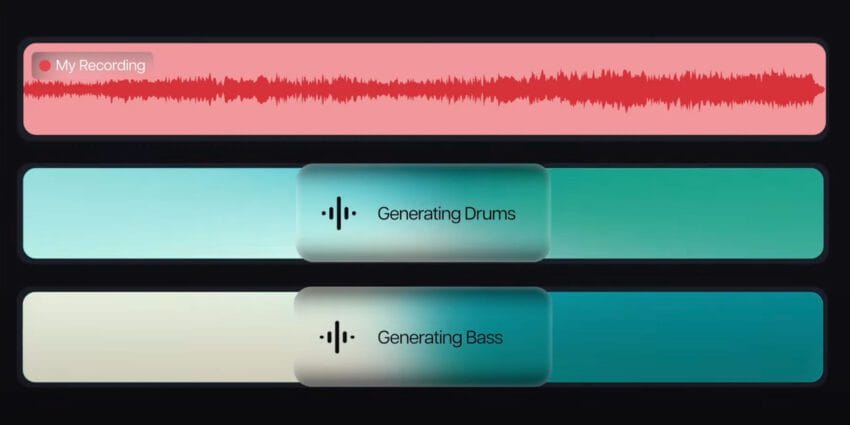 Moises app can now generate AI bandmates based on a single instrument recording