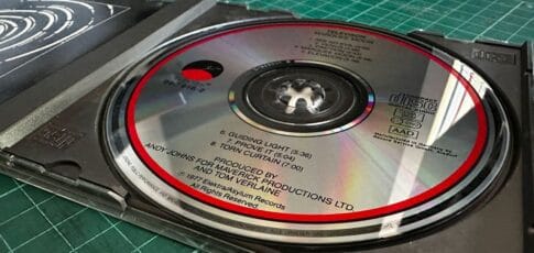 the first commercial compact disc was created