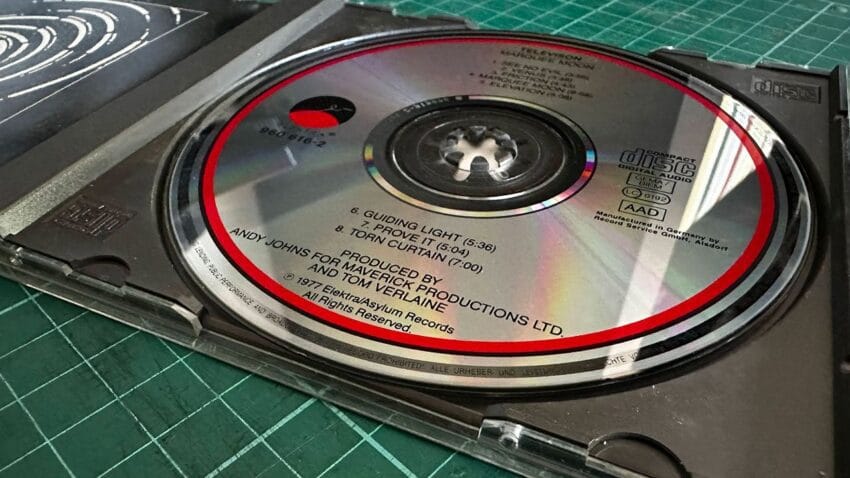 the first commercial compact disc was created