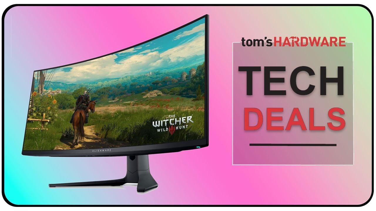 this 34-inch qd-oled alienware gaming monitor is