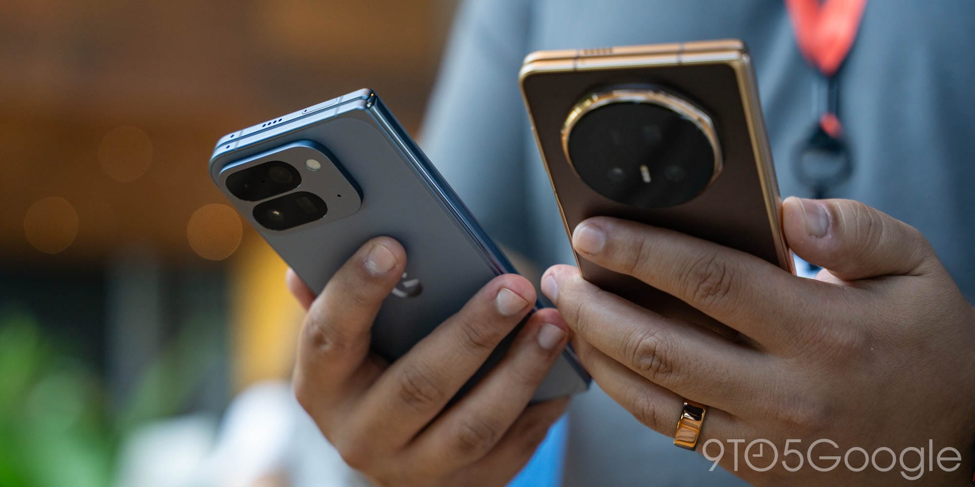 Hands-on: How the wildly thin Honor Magic V5 compares to the Pixel 10 Pro Fold