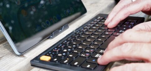 how the protoarc xk04 folding keyboard transformed
