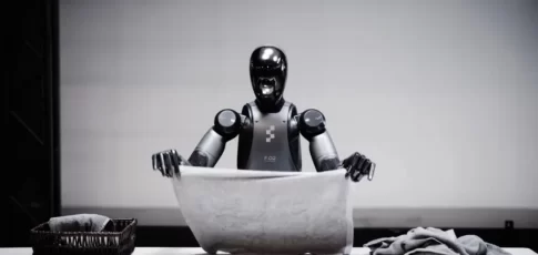 watch figure 02 humanoid fold laundry in