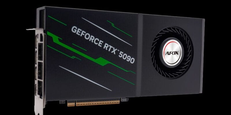 RTX 5090 blower GPU sells for $5,999 at U.S. retailer — dual-slot design converts Blackwell gaming flagship into an AI workhorse 23 RTX 5090 blower GPU sells for $5,999 at U.S. retailer — dual-slot design converts Blackwell gaming flagship into an AI workhorse