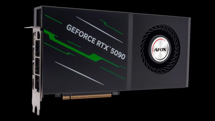 RTX 5090 blower GPU sells for $5,999 at U.S. retailer — dual-slot design converts Blackwell gaming flagship into an AI workhorse