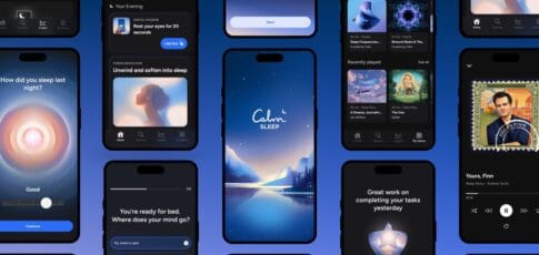 calm launches standalone ios app for sleep