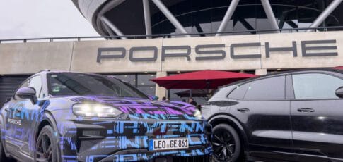 the suv that saved porsche goes electric
