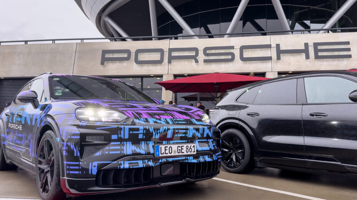 the suv that saved porsche goes electric