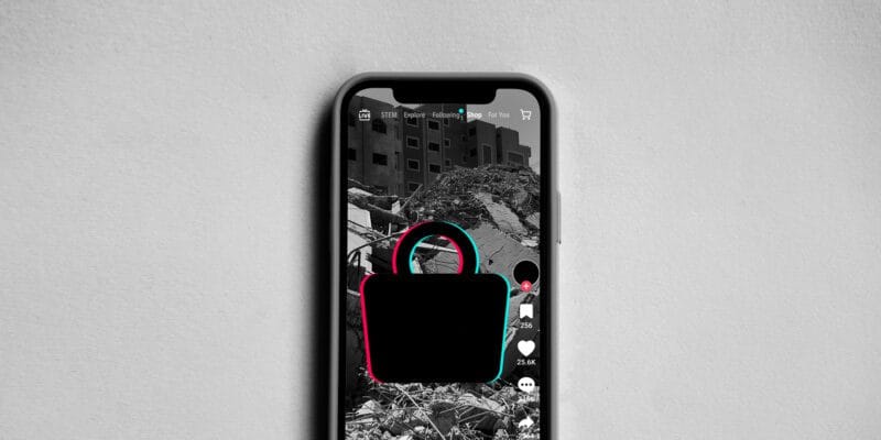 tiktok is tagging videos from gaza with