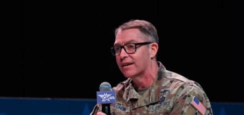 on a day of rebranding at the