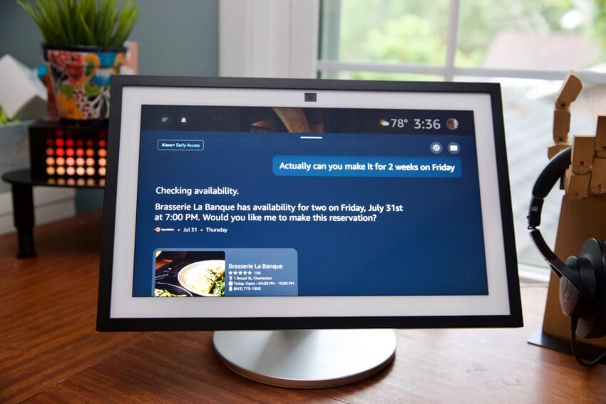 alexa plus is available out of the