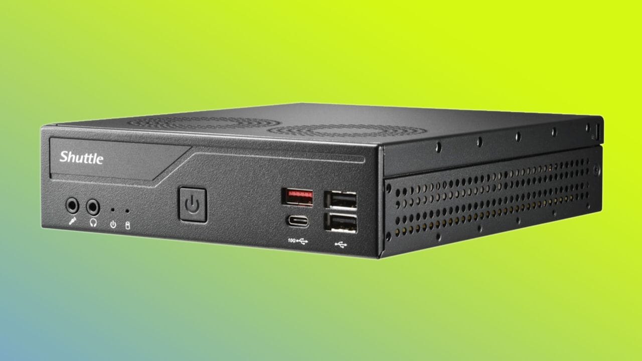 shuttle intros semi-ruggedized barebone intel arrow lake-s