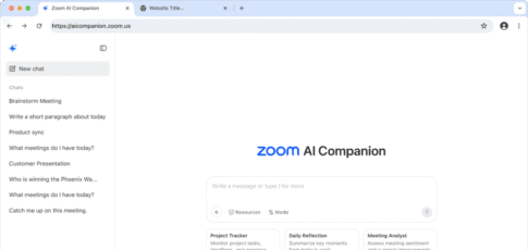 zoom launches a cross application ai notetaker