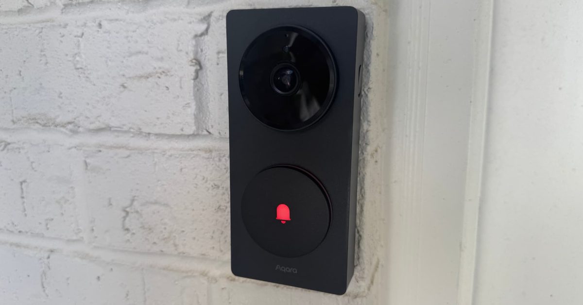 homekit weekly aqara g410 doorbell camera brings
